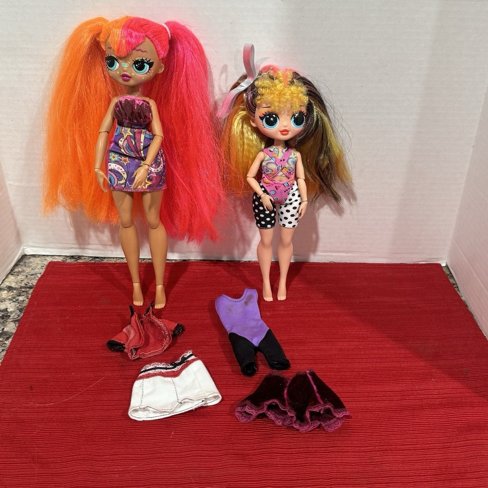 L.O.L. Surprise! O.M.G. Fashion Dolls Remix Pop B.B. and Fierce Neonlicious